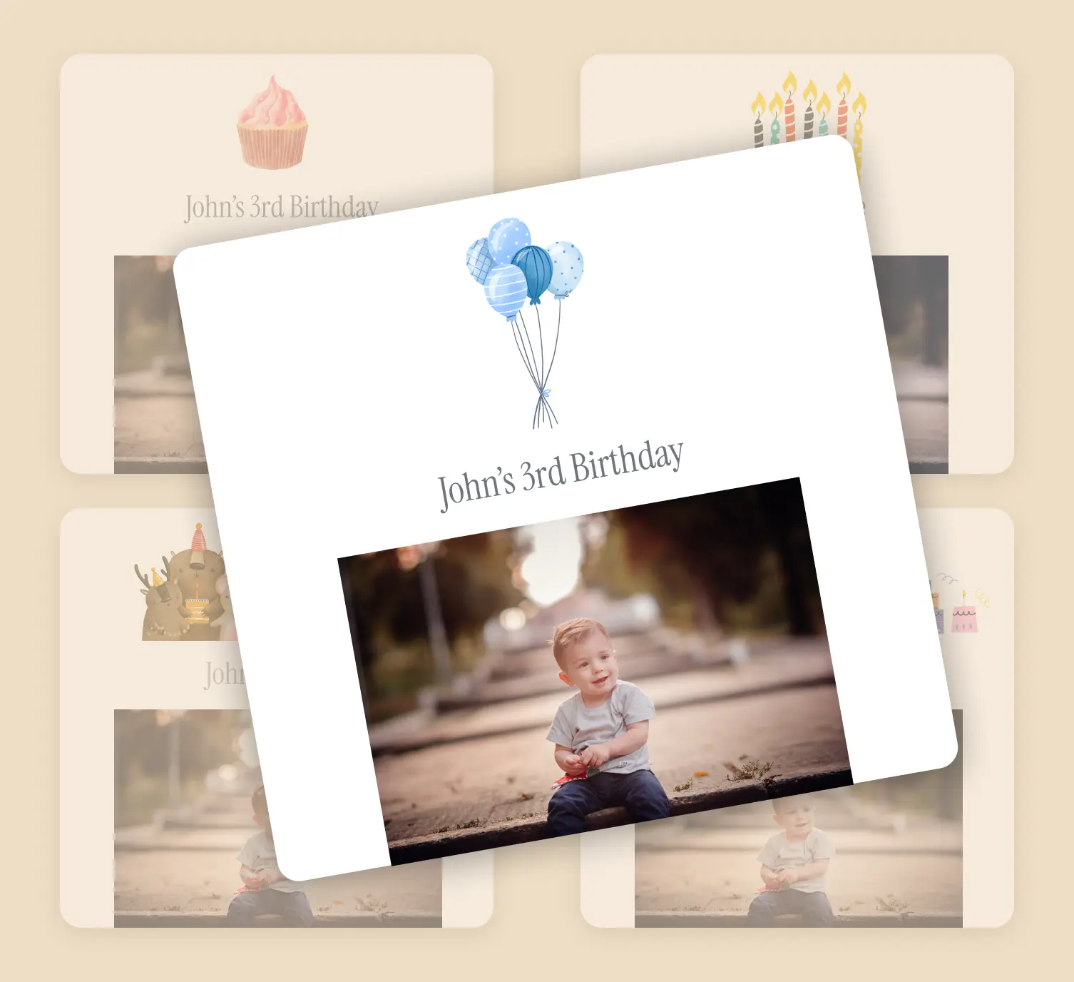 Birthday rsvp themes