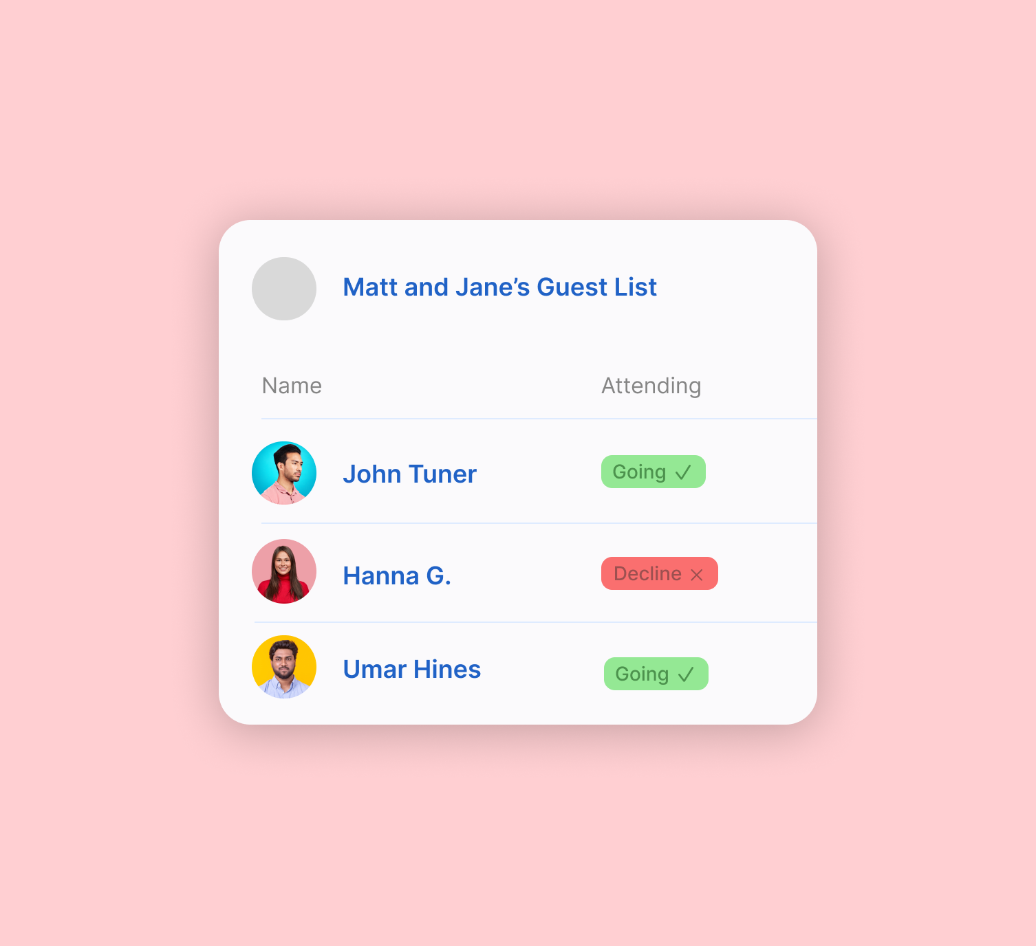 Track Guest Responses