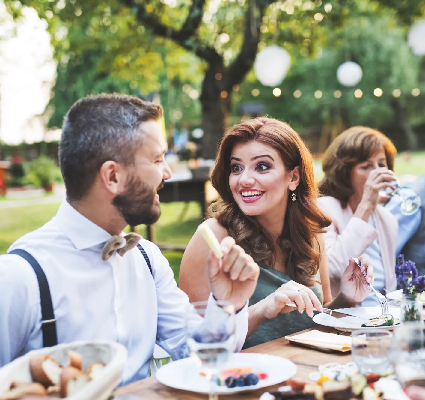 Wedding rehearsal dinner.