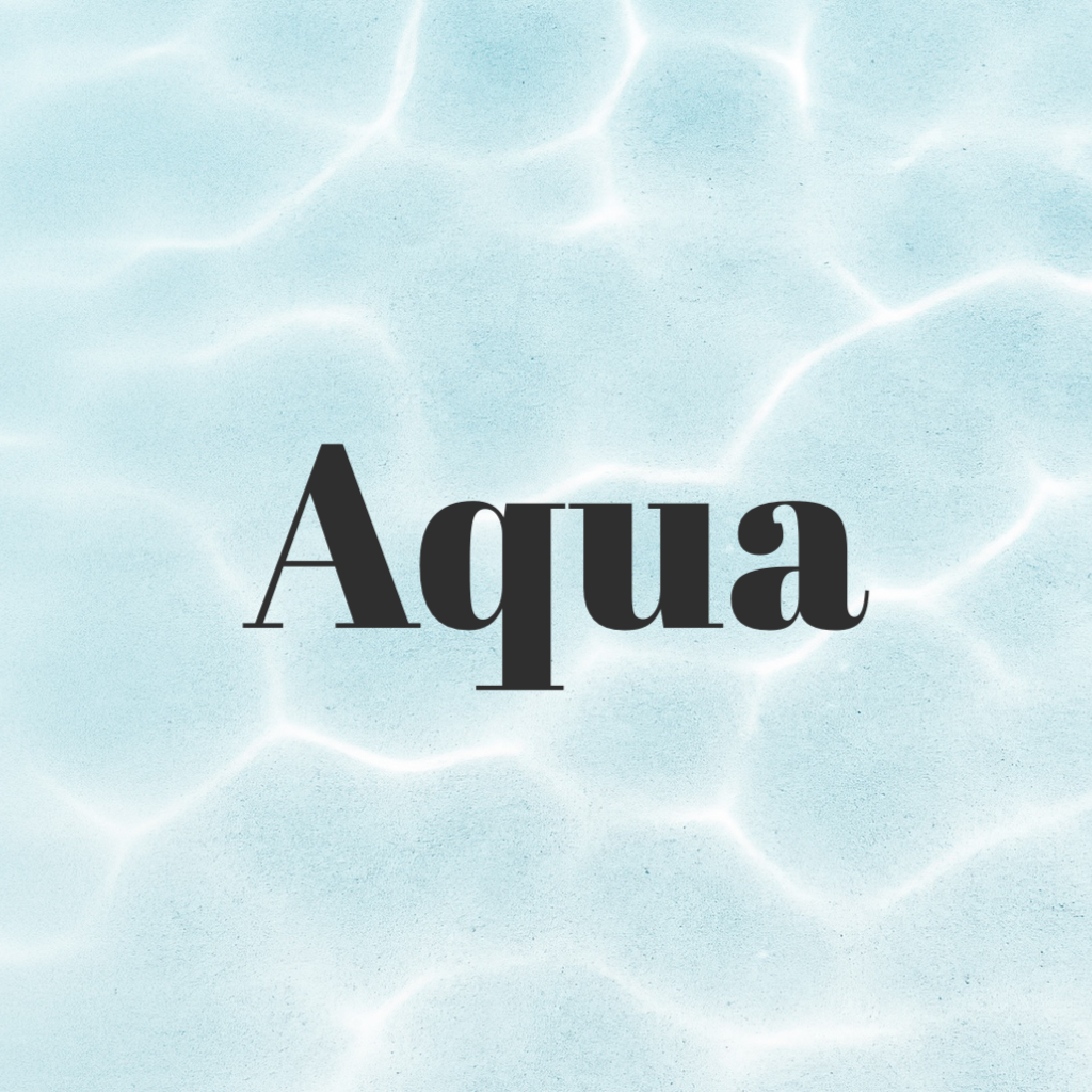 aqua coloured underwater effect RSVP theme