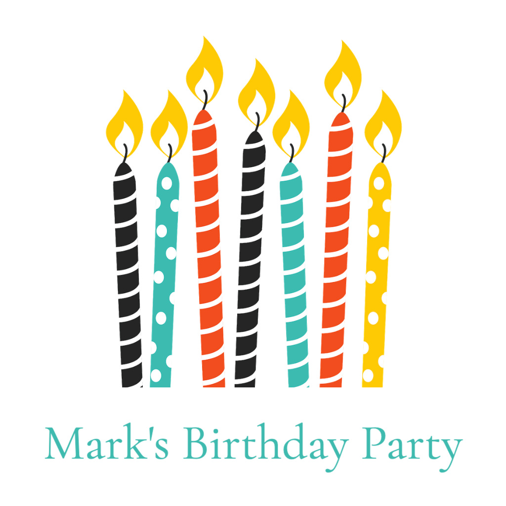 birthday candles colorful