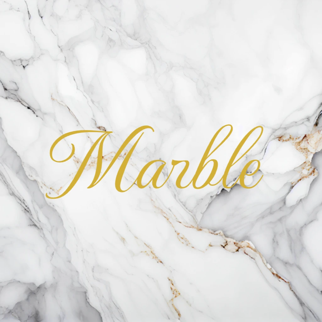 white marble with gold specks Modern RSVP theme