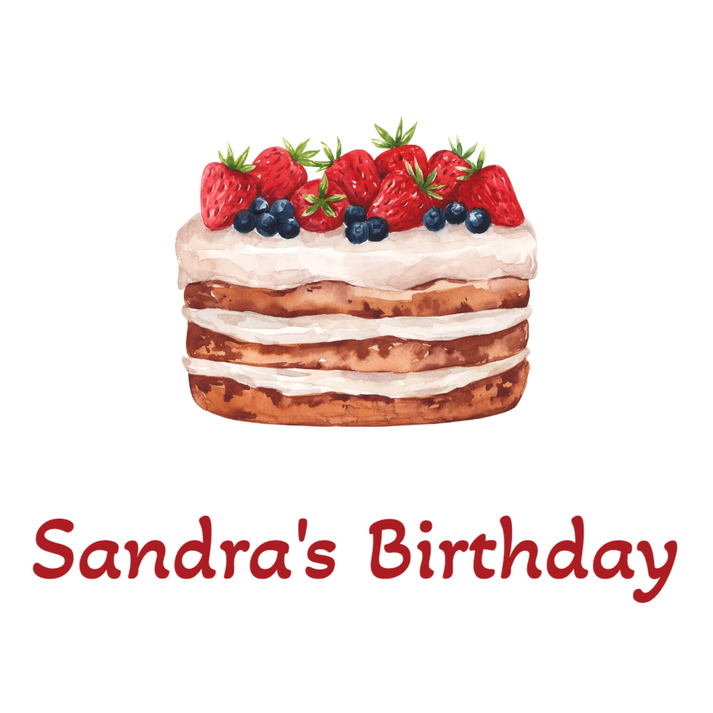 layered cake with strawberries and blueberries