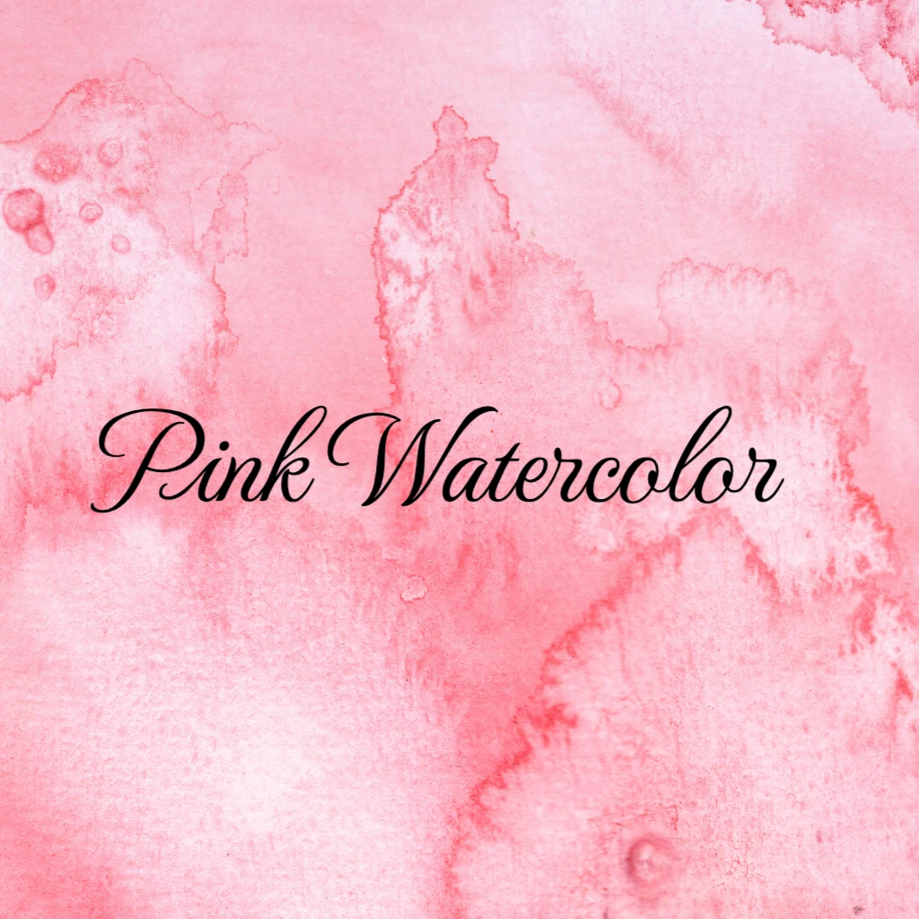 Pink Watercolor Background Modern RSVP theme