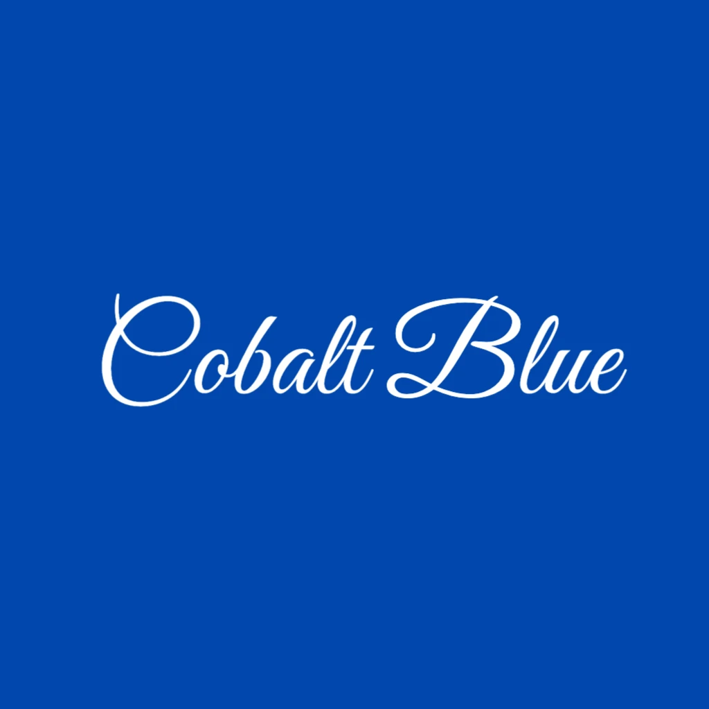 Cobalt Blue Coloured Background RSVP theme