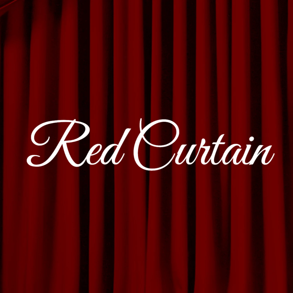 hollywood glamour red curtain  RSVP theme