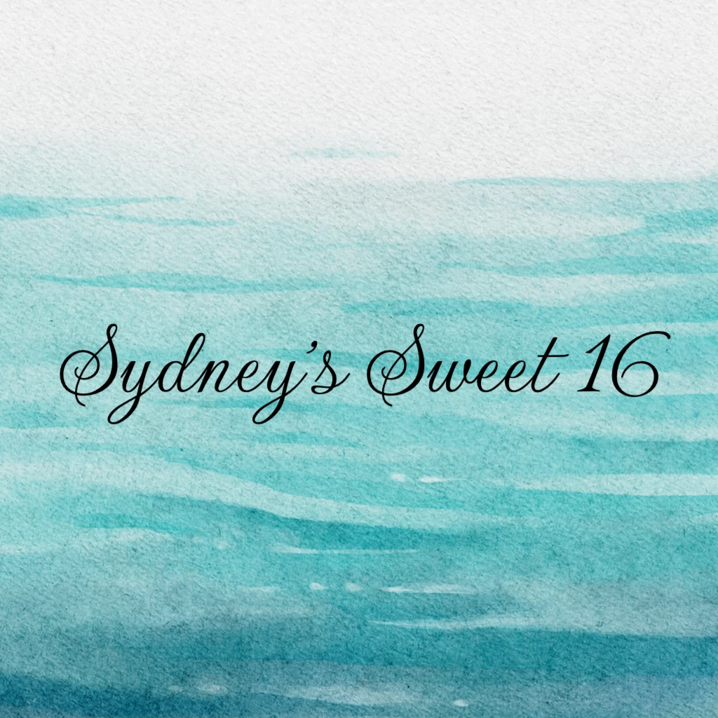 ocean beach watercolor RSVP theme preview