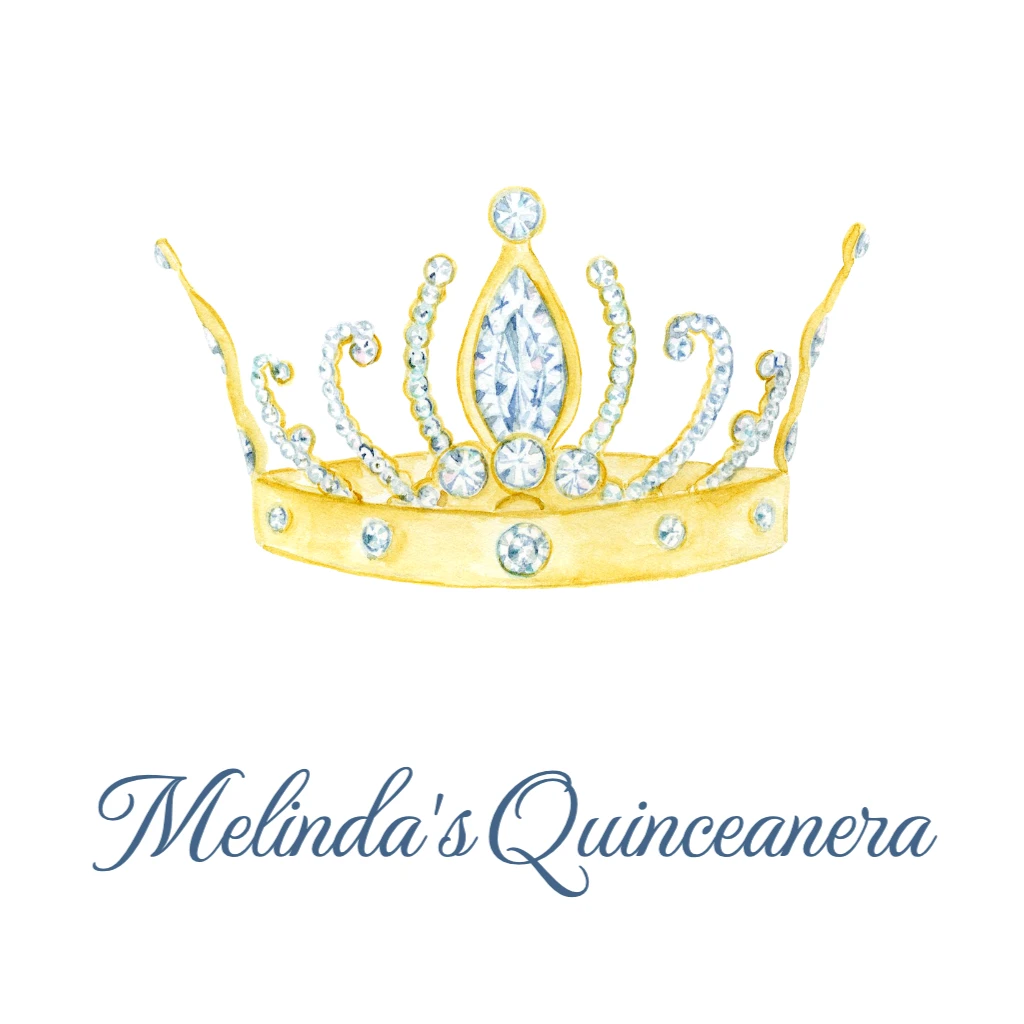 elegant gold tiara with diamonds RSVP theme